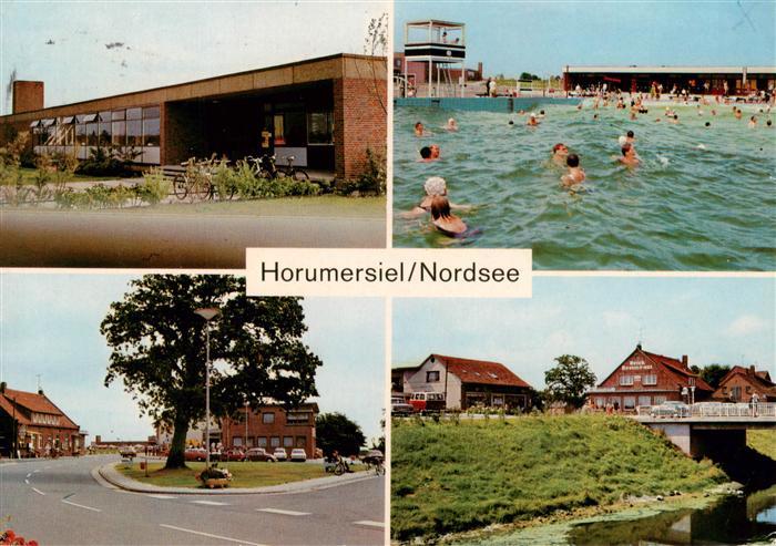 Horumersiel Wangerland Dorfgemeinschaftshaus Wellenbad Dorfplatz Am Siel