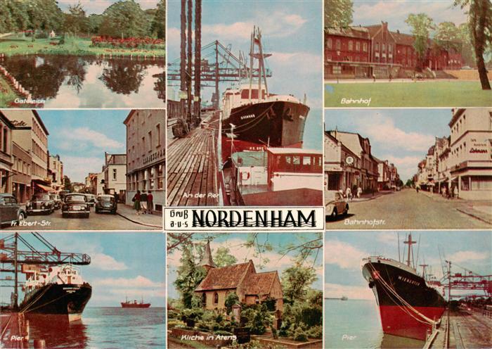 Nordenham Wesermarsch Niedersachsen Teich Fr Ebert Str Bahnhof Pier Details Bahn