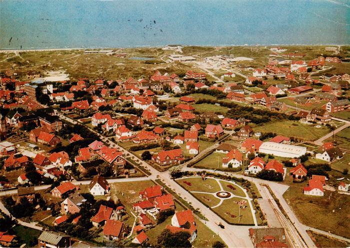 Langeoog Nordseebad Fliegeraufnahme