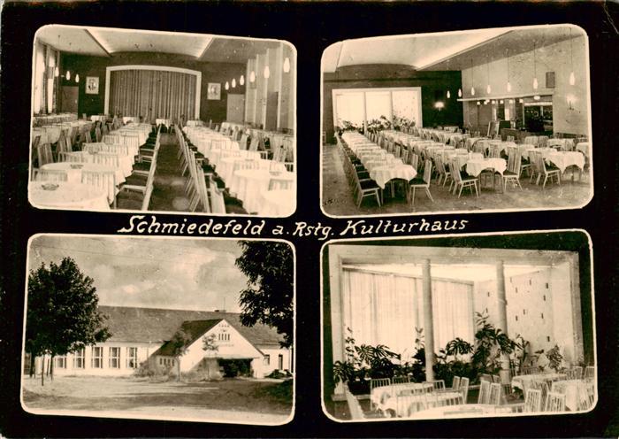 Schmiedefeld Rennsteig Kulturhaus Gastraeume