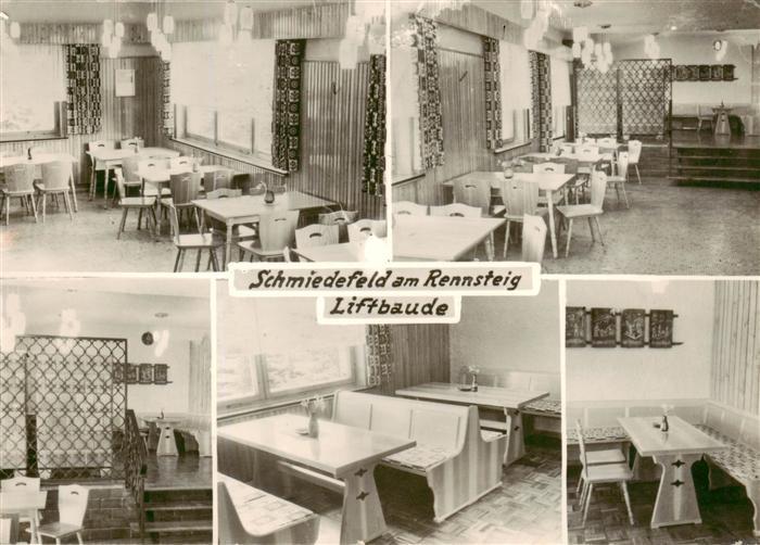 Schmiedefeld Rennsteig Liftbaude Gastraeume
