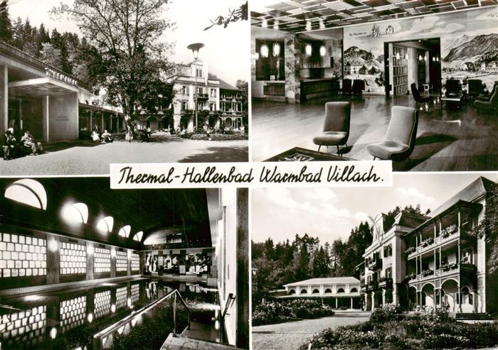 Warmbad Villach Thermal Hallenbad Teilansichten
