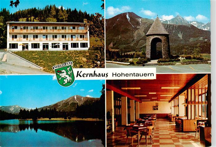 Hohentauern Steiermark AT Kernhaus Seepartie Foyer Turm
