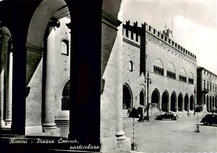 Rimini IT Piazza Cavour particolare