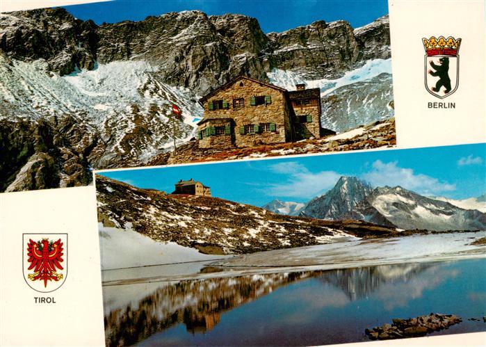 Zillertal Tirol AT Friesenberghaus Friesenberg Scharte Friesenbergsee mit Gr Gre