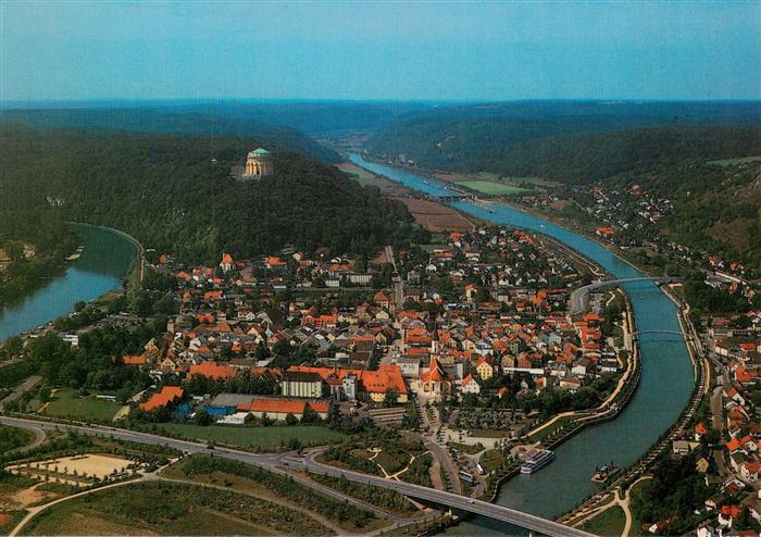 Kelheim Donau Fliegeraufnahme
