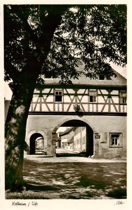 Hofheim Unterfranken Stadttor