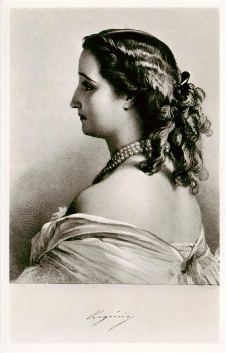 Arenenberg Kaiserin Eugenie Portrait