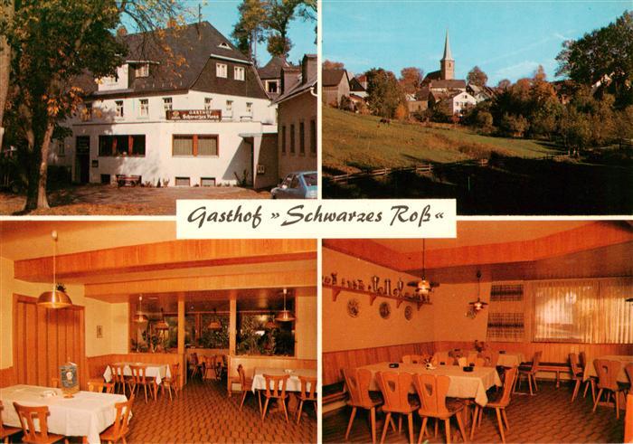 Presseck Gasthof Schwarzes Ross Gastraeume Kirche