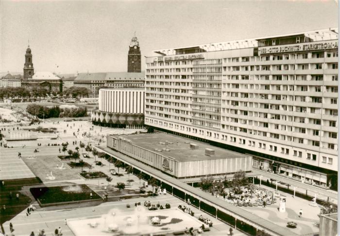 Dresden Elbe Prager Strasse