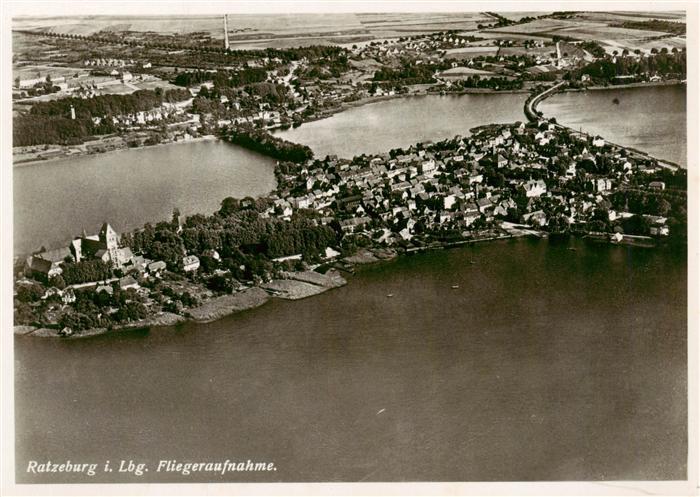 Ratzeburg Schleswig-Holstein Fliegeraufnahme