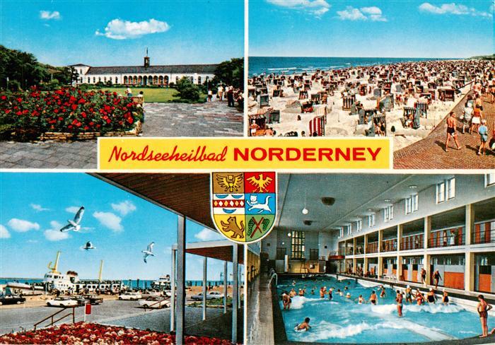 Norderney Nordseebad Hotel Strandpartie Anleger Wellenbad