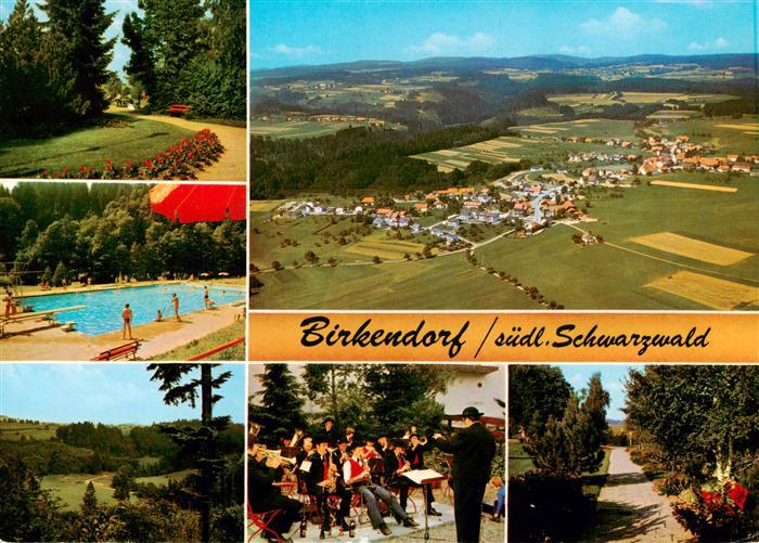 Birkendorf uehlingen-Birkendorf Park Freibad Fliegeraufnahme Musikkonzert Waldwe