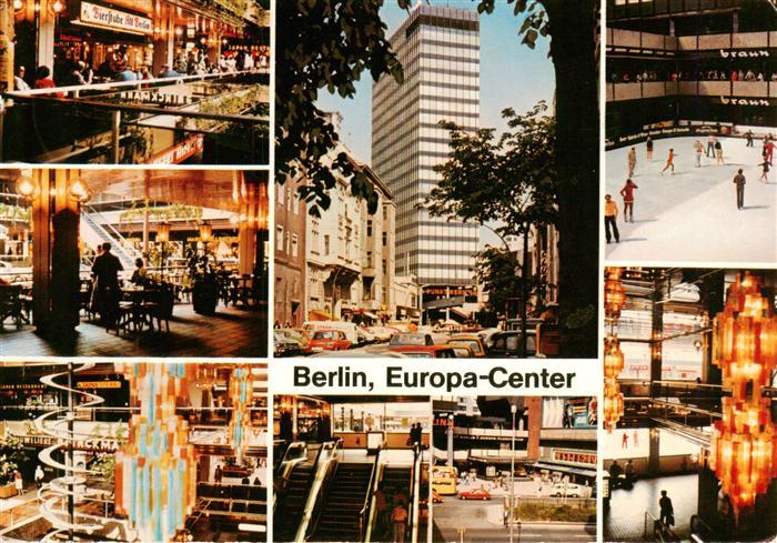 BERLIN  CITY Europa Center Teilansichten