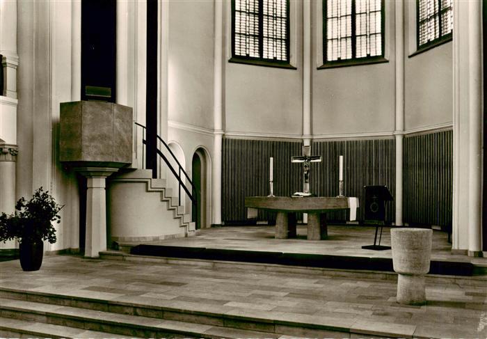 Schoeneberg  Berlin Ev Zwoelf Apostel Kirche Inneres