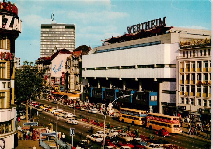 BERLIN  CITY Kurfuerstendamm mit Europa Center
