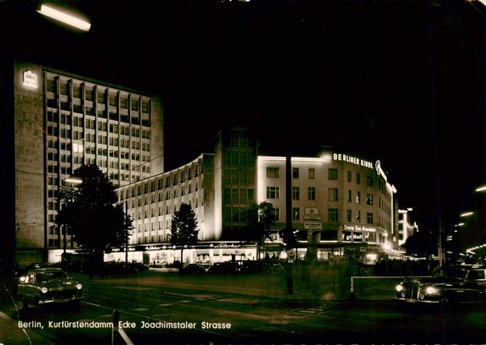 BERLIN  CITY Kurfuerstendamm Ecke Joachimstaler Strasse