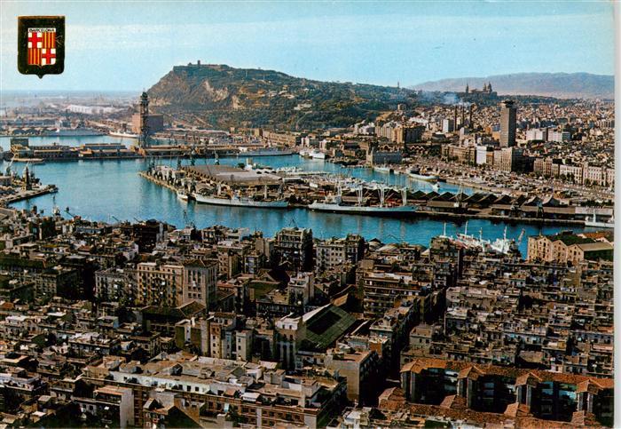 Barcelona Cataluna Port Vista aeria