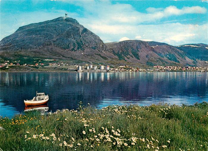 Indrefjord Hammerfest Norge Utsikt mot Indrefjord ved Hammerfest