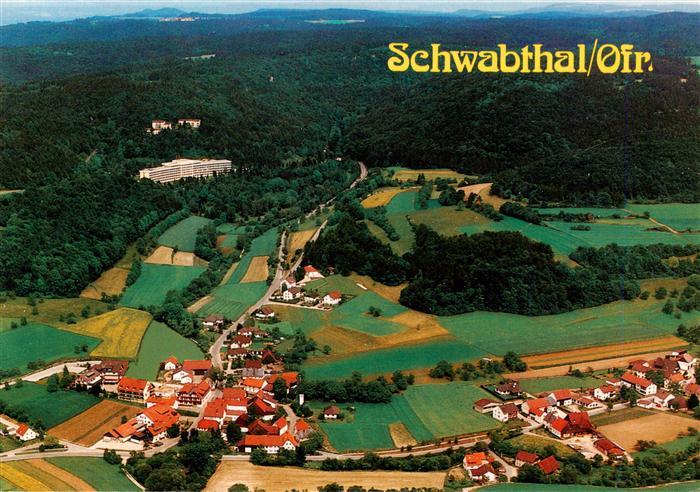 Schwabthal Fliegeraufnahme mit Kurklinik Lautergrund
