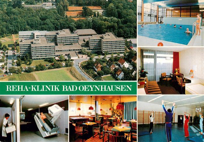 Bad Oeynhausen Reha Klinik Bad Oeynhausen Fliegeraufnahme Hallenbad Zimmer Roent