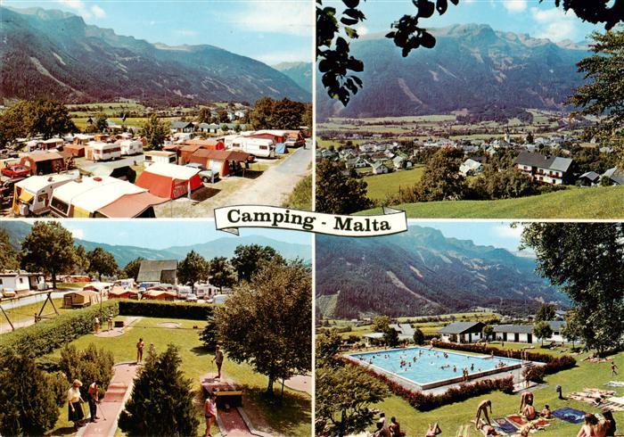 Malta  Maltatal Kaernten AT Terrassencamping Malta Minigolf Schwimmbad