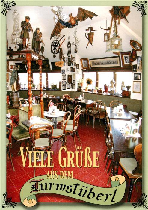 Muenchen Bayern Raritaeten Cafe Turmstueberl im Valentin Karlstadt Museum