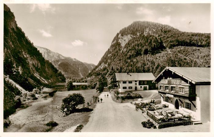 Ruhpolding Bayern Alpengasthof Seehaus Panorama