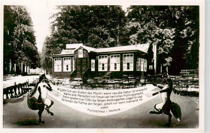 Koenigstein  Taunus Gaststaette Fuchstanz