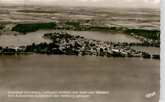 Ratzeburg Schleswig-Holstein Fliegeraufnahme