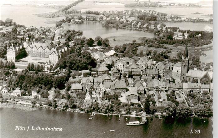 Ploen See Fliegeraufnahme