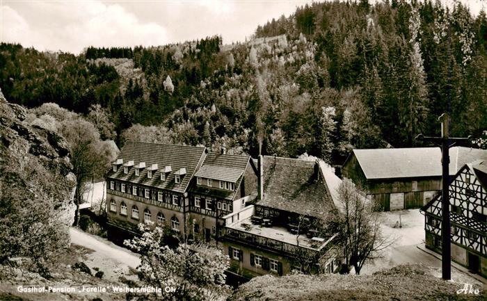 Weismain Gasthof Pension Forelle Weihersmuehle
