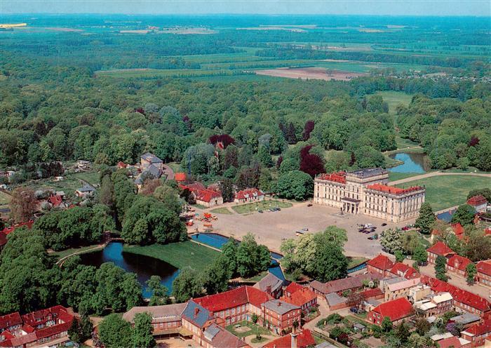 Ludwigslust Barockschloss Ludwigslust Fliegeraufnahme