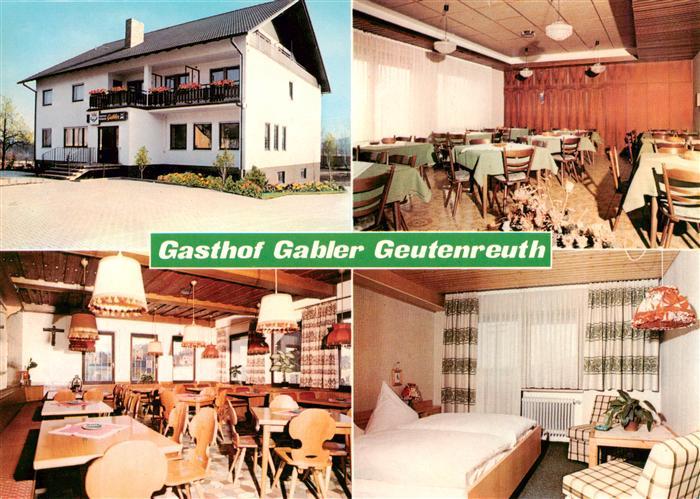 Geutenreuth Gasthof Gabler Gastraeume Gaestezimmer