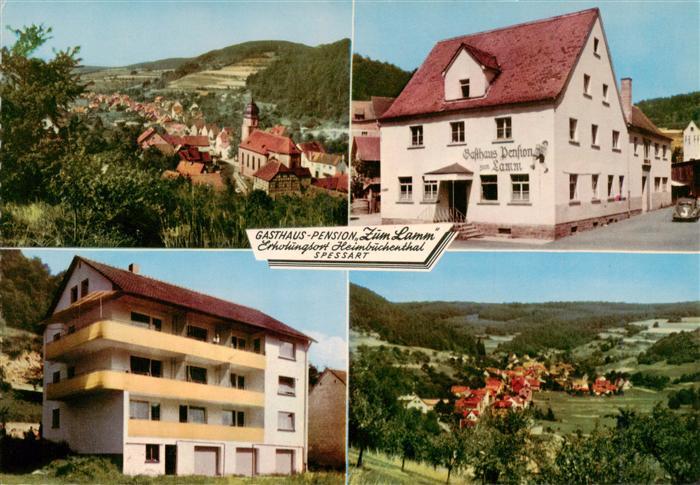 Heimbuchenthal Gasthaus Pension Zum Lamm Panorama