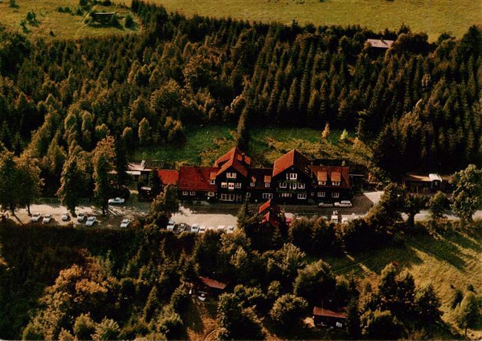 Rhoenhaeuschen Berggasthaus und Pension Fliegeraufnahme