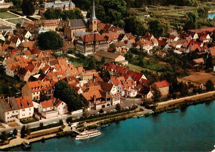 Veitshoechheim Mainpartie Fliegeraufnahme