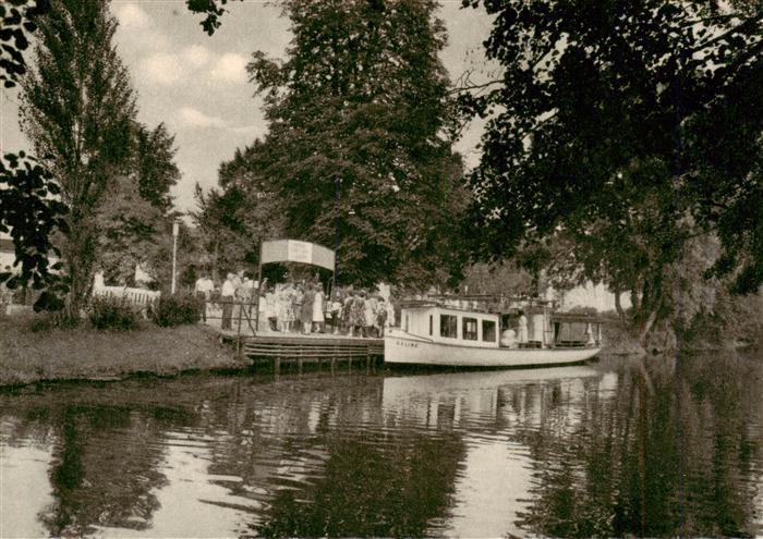 Bad Kissingen Bootsanlegestelle am Rosengarten