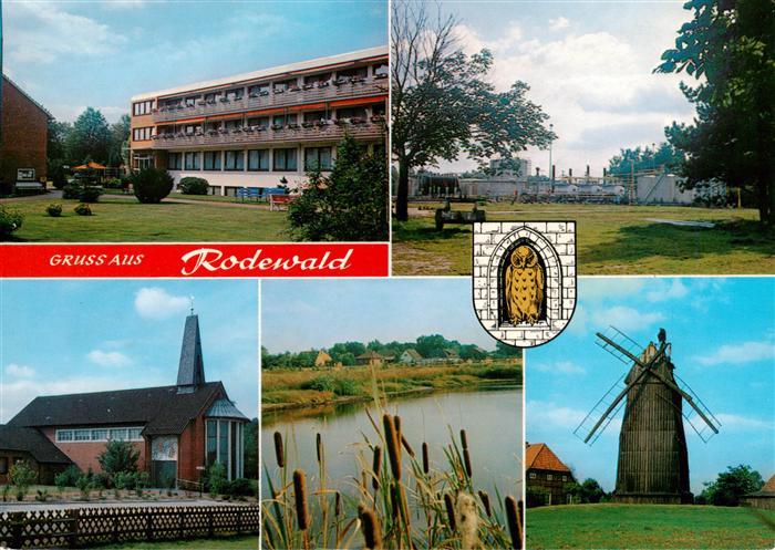 Rodewald VIVO Markt Rother Teilansichten Panorama Windmuehle