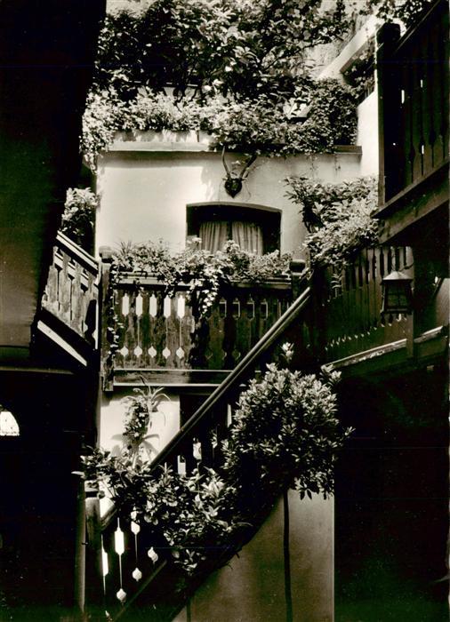 Bamberg Brauerei Gaststaette Schlenkerla Innenhof