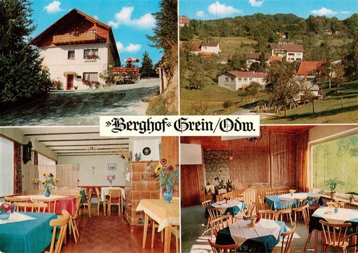Grein Heidelberg Neckar Cafe Pension Berghof Grein Gastraeume