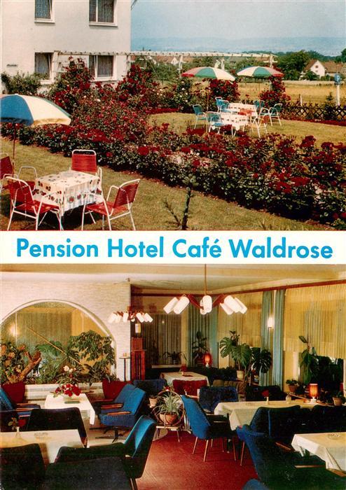Bad Oeynhausen Pension Hotel Cafe Waldrose Gastraum