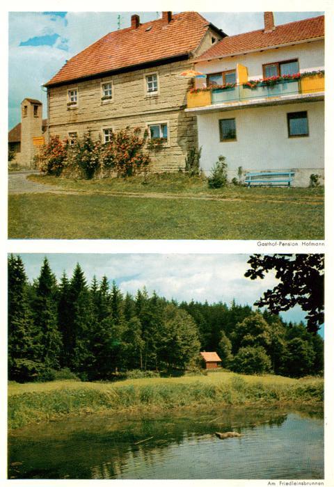 Schindelsee Gasthof Pension Hofmann Am Friedleinsbrunnen