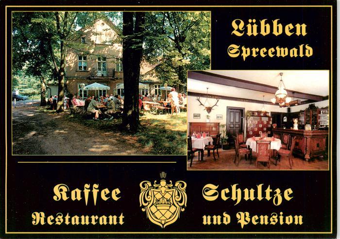 Luebben Spreewald Kaffee Restaurant Schultze Pension