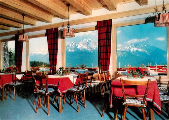 Obersalzberg Berchtesgaden Alpengasthaus und Cafe Grafelhoehe