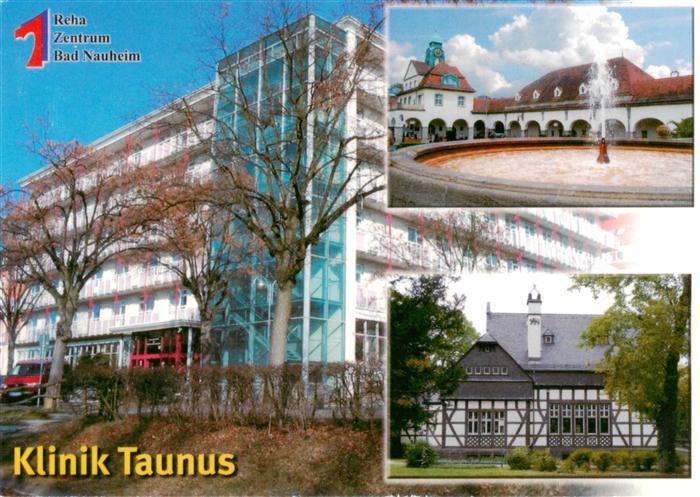 Bad Nauheim Reha Zentrum Klinik Taunus Brunnen Fachwerkhaus