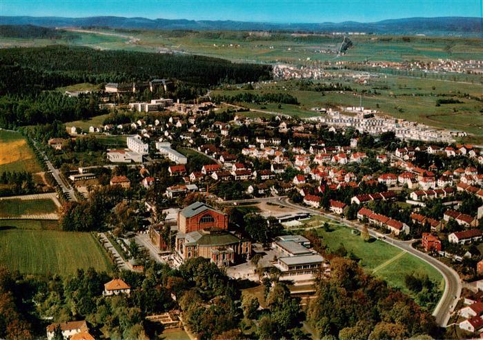 BAYREUTH Bayern Fliegeraufnahme mit Festspielhaus