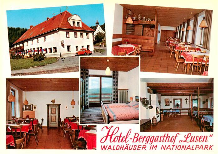 Waldhaeuser Neuschoenau Hotel Berggasthof Lusen Gastraeume Zimmer