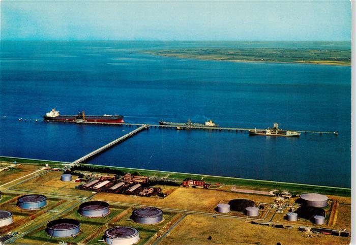 Wilhelmshaven  CITY oelhafen Fliegeraufnahme