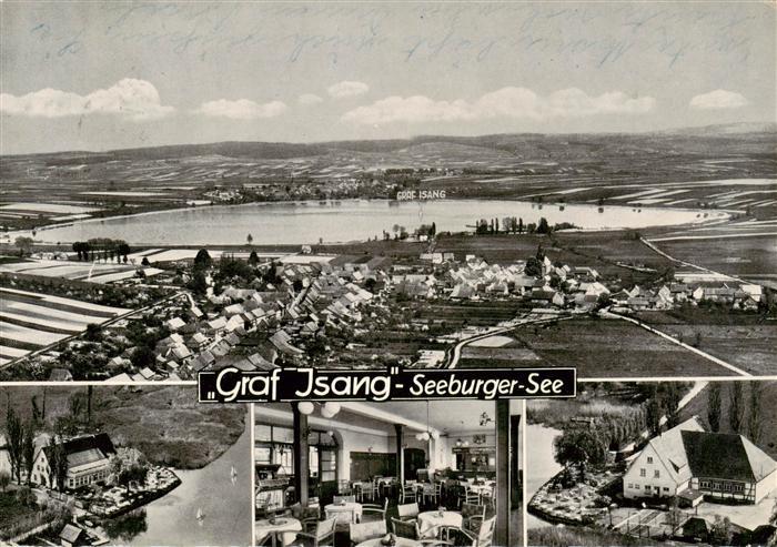 Seeburger See Ebergoetzen Goettingen Fliegeraufnahmen mit Gaststaette Graf Isang